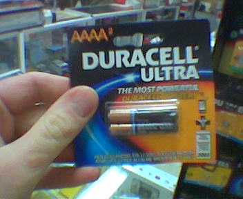 AAAA batteries