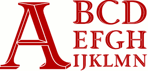 Escher Font