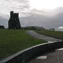 fragment of castle ruins